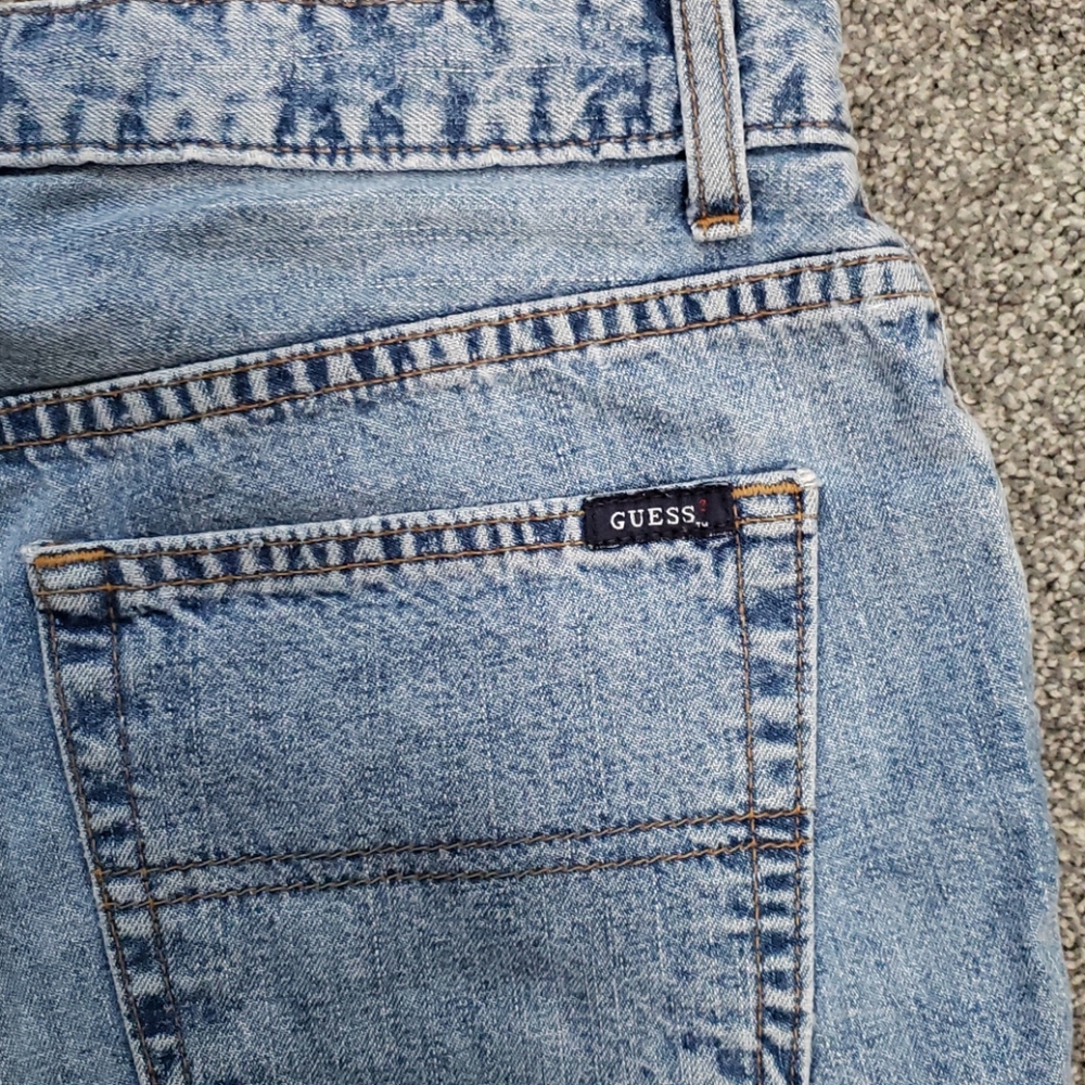 Guess Light Blue Denim Shorts - Picture 3 of 6